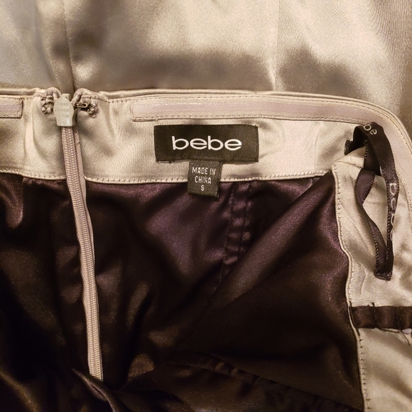 Bebe Convertable Knee Length Bodycon Halter Dress - Picture 4 of 4